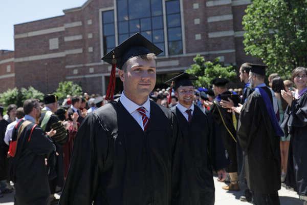 Graduates after Commencement